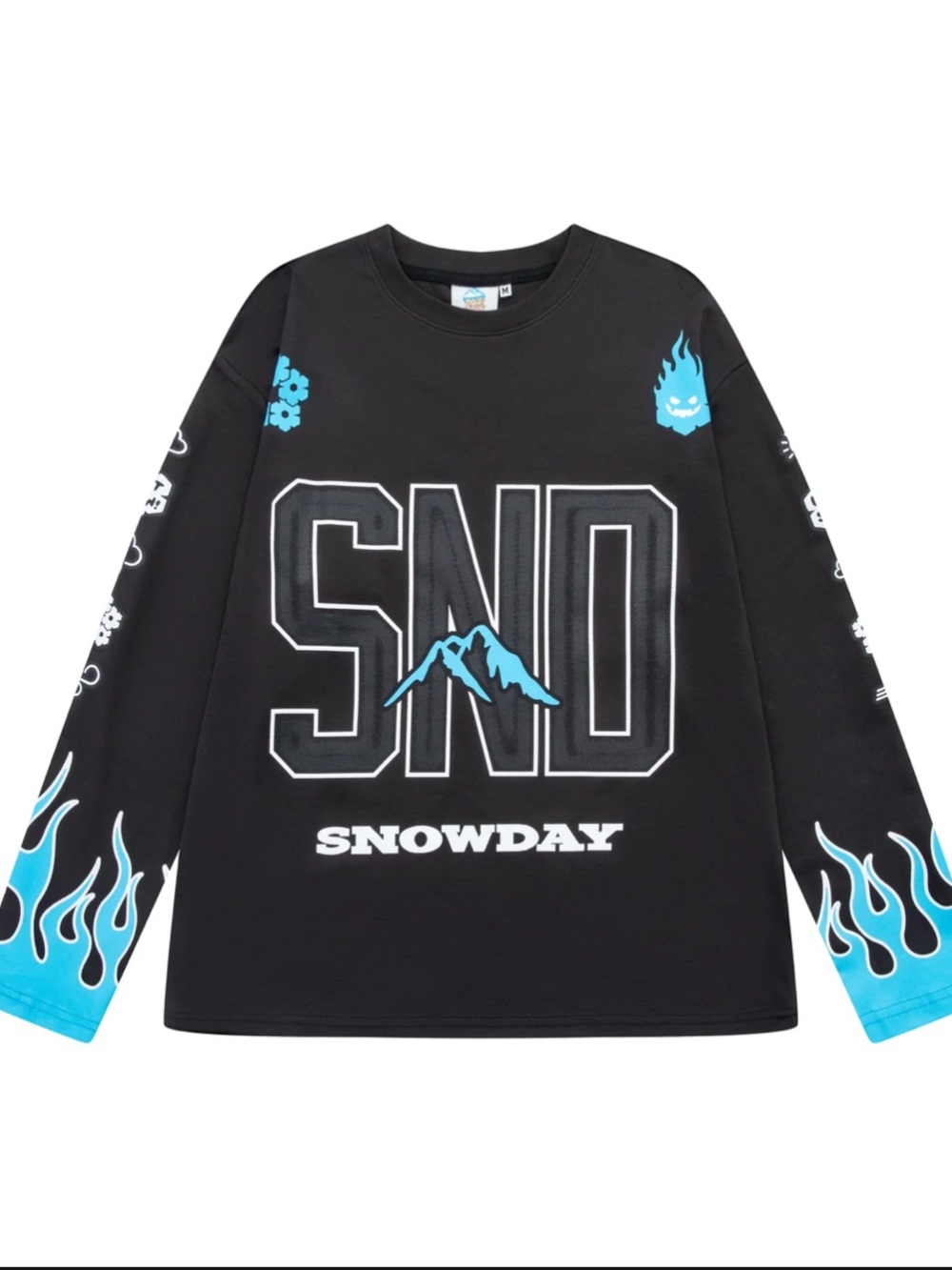 SNOWDAY Long-Sleeve Flame Jersey